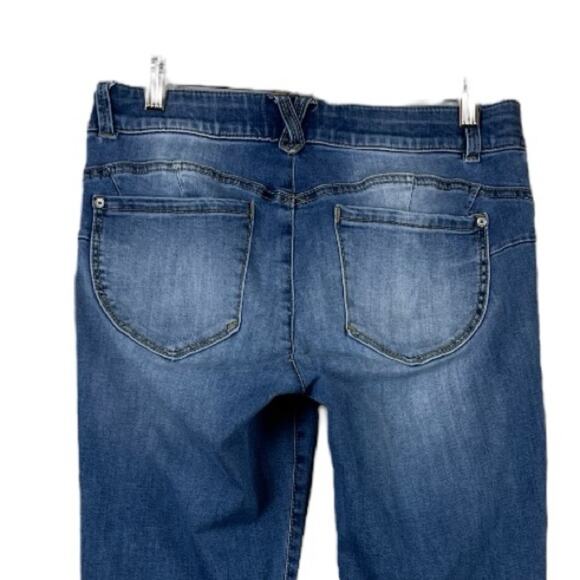 Democracy Jeans Ab Technology Skinny Ankle Mid Rise Medium Wash Women’s Size 8 - Picture 4 of 6